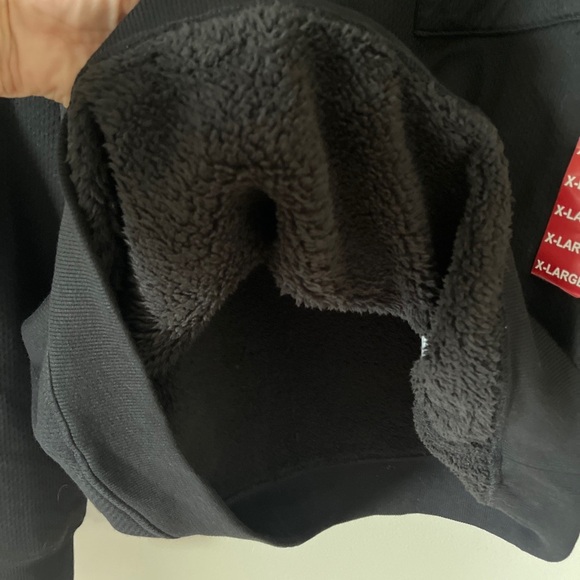 Nani Bon Made in Italy Men's Virgin Wool Sweater XL Navy Blue Soft Mock Neck - Picture 6 of 6